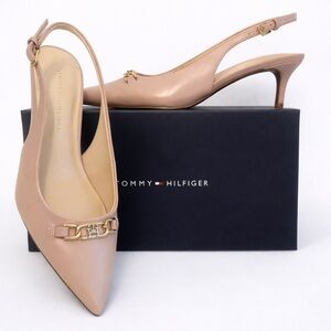 Tommy Hilfiger • “Tienna” Buckle Slingback Heels *NEW IN BOX*